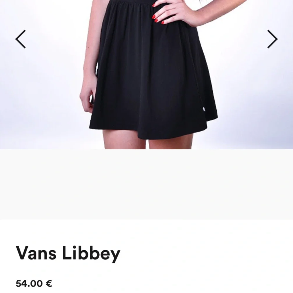 Vans Libby Dress with Cut Out Sides Size XS - Picture 2 of 5
